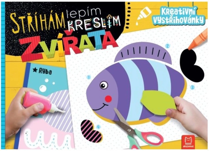 Stříhám, lepím, kreslím – zvířata (kreativní vystřihovánky)