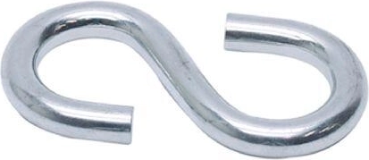 Hák ve tvaru S 3 × 30 mm (10 ks)