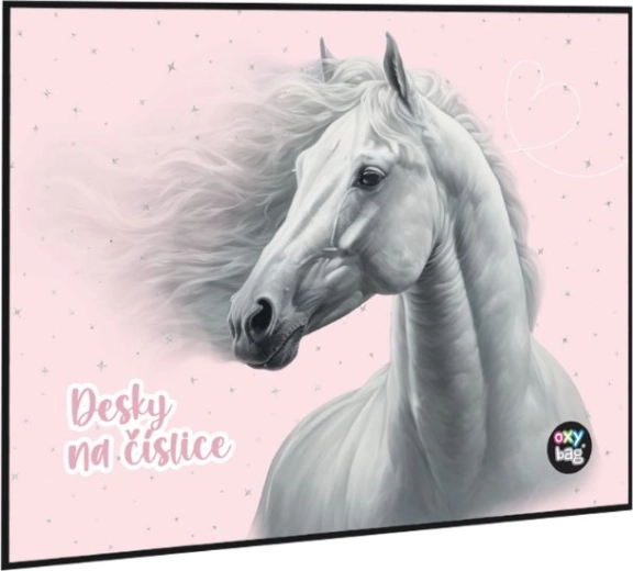 Desky na číslice kůň Romantic