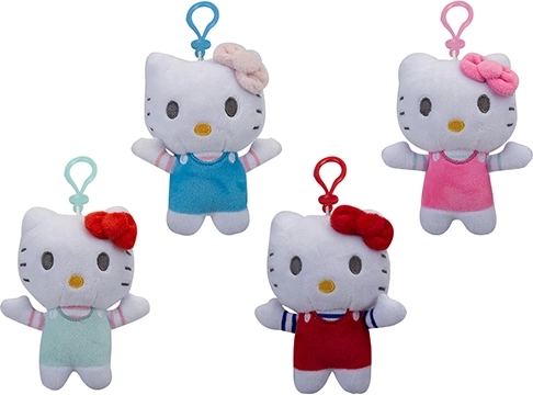 Hello Kitty plyš s klipem 12 cm - 1 kus