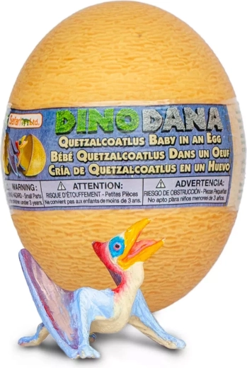 Safari Ltd. figurka mláděte Quetzalcoatla s vejcem s rozšířenou realitou