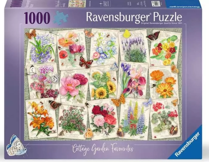 Ravensburger puzzle poklady venkovské zahrady 1000 dílků