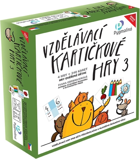 Pygmalino vzdělávací kartičkové hry 3