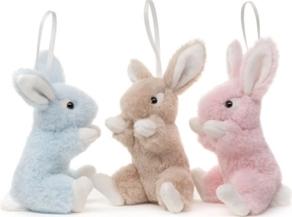 Eco-friendly plyšový králík 15 cm (3 barvy)