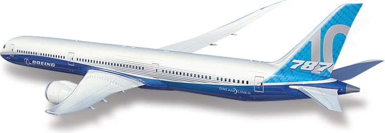Maisto Fresh Metal Tailwinds Boeing 737 MAX 10 bílo-modrý model letadla