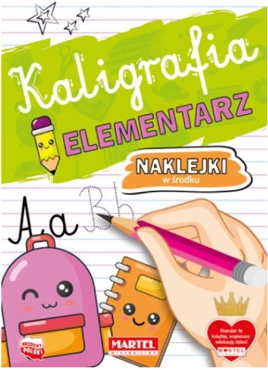 Kaligrafie – slabikář se samolepkami