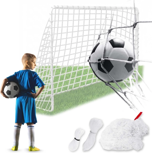 Neo-Sport silná síť do fotbalové branky 300 × 200 × 90 cm