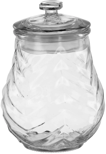 Skleněná dóza se skleněným víkem 1,2 l