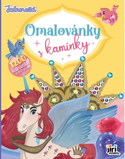 Omalovánky s kamínky Jednorožci