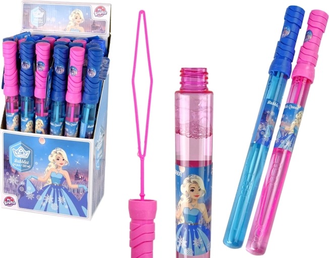 Bublifuk meč pro princezny 120 ml my bubble – růžový nebo modrý