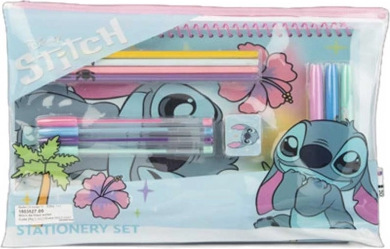 Psací potřeby ve složce Stitch