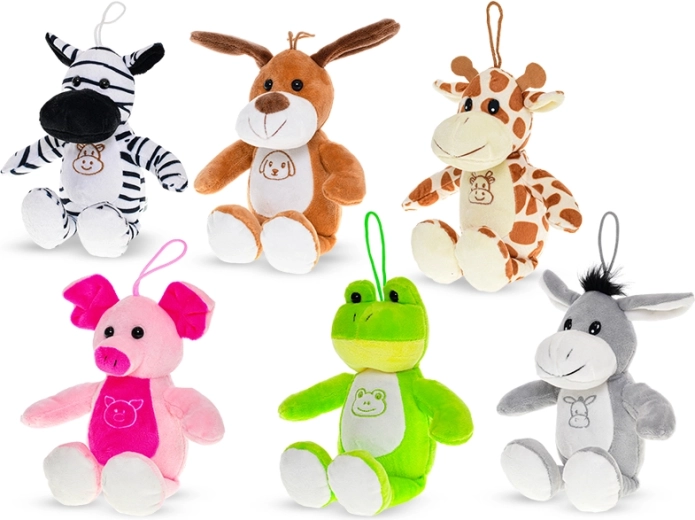 Plyšové zvířátko 15 cm – měkoučký mazlíček pro miminka