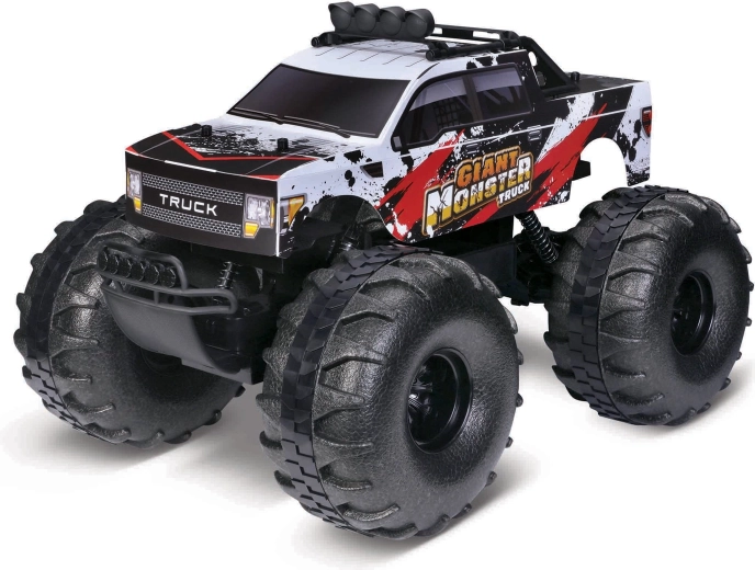 Maisto RC terénní auto Giant Wheel Offroad bílé