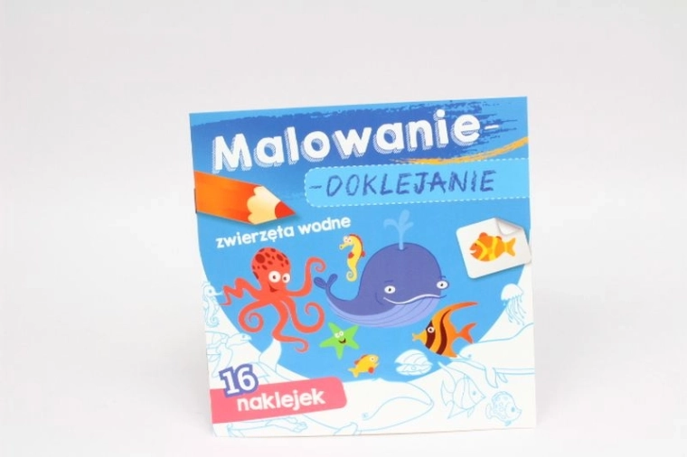 Malování a lepení: Vodní zvířata