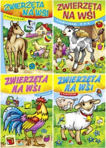 Knížečka Zvířata na farmě
