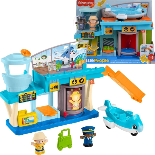 Fisher-Price Little People Letiště plné dobrodružství