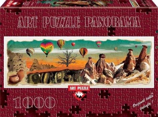 Panoramatické puzzle ART PUZZLE Nevşehir – koláž 1000 dílků