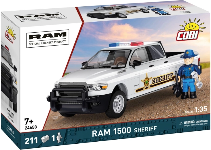 Cobi RAM 1500 sheriff stavebnice 1:35 (211 dílků) - 1 kus