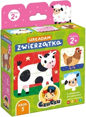 CzuCzu skládám zvířátka – puzzle z farmy