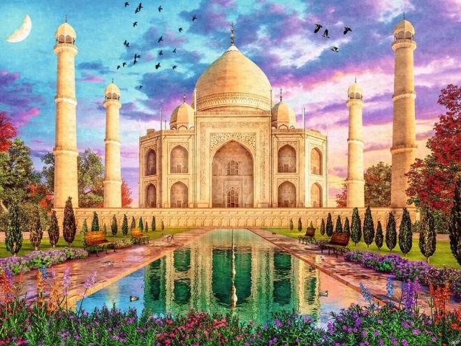 Puzzle Tádž Mahal Ravensburger 1500 dílků