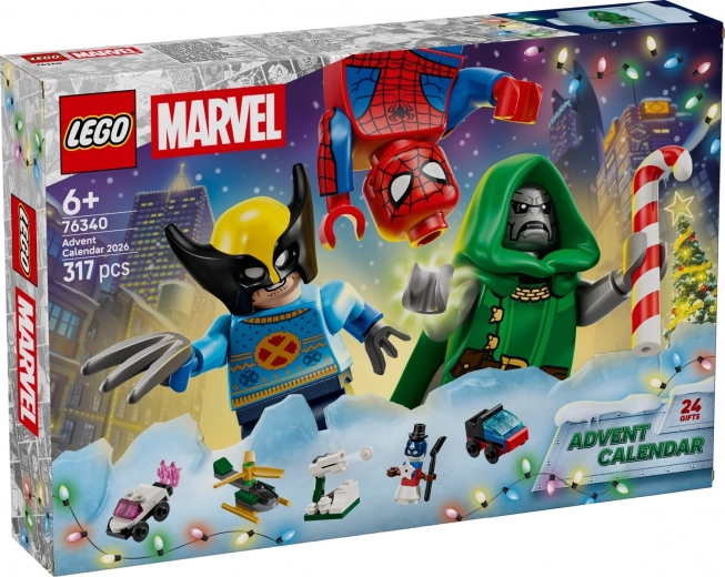 Lego Marvel adventní kalendář 2026