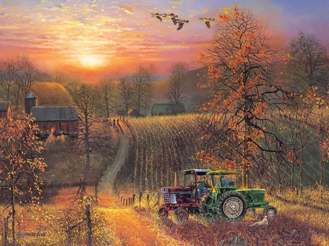 Puzzle COBBLE HILL Přestávka XL 275 dílků