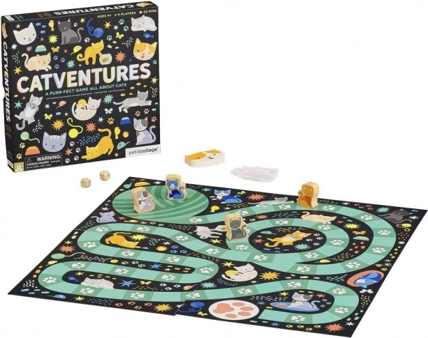 Stolní hra Catventures od Petit Collage