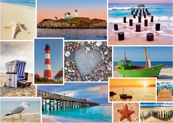 Puzzle U moře 1000 dílků SCHMIDT