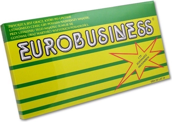 Eurobusiness – strategická desková hra inspirovaná MONOPOLY