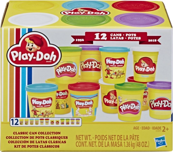Play Doh 12 kelímků