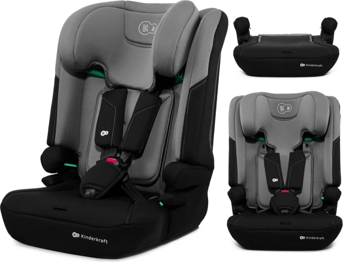 Kinderkraft autosedačka I-Comfy i-Size, 76–150 cm, dark grey