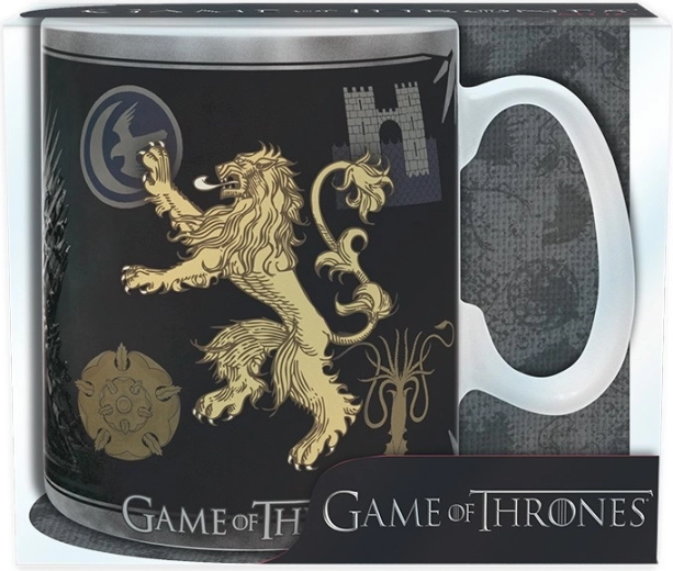 Game of Thrones jumbo hrnek „Logos and Throne“