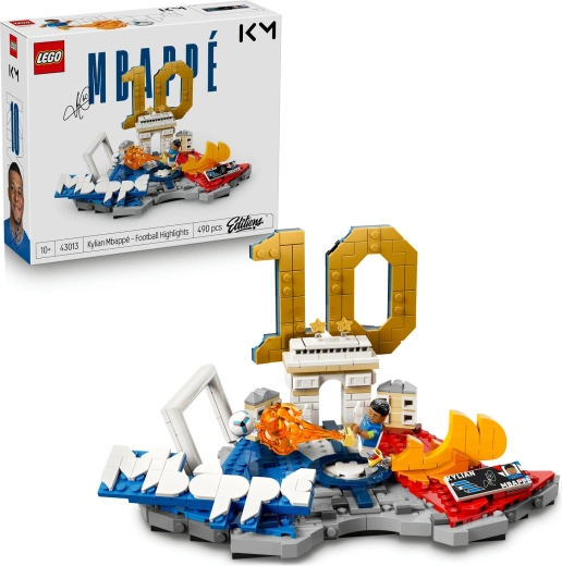 LEGO Editions Kylian Mbappé – fotbalové momenty