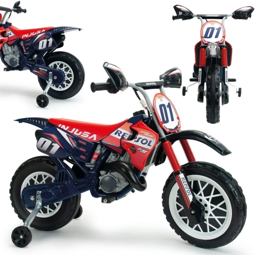 elektrická dětská motorka REPSOL 6V INJUSA