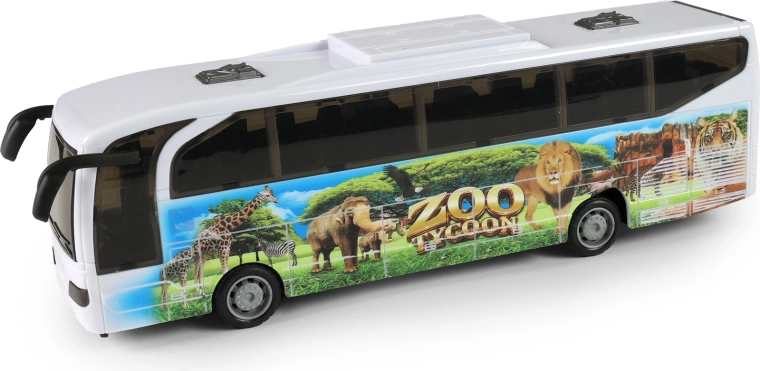 Autobus ZOO se světlem a zvukem 23 cm
