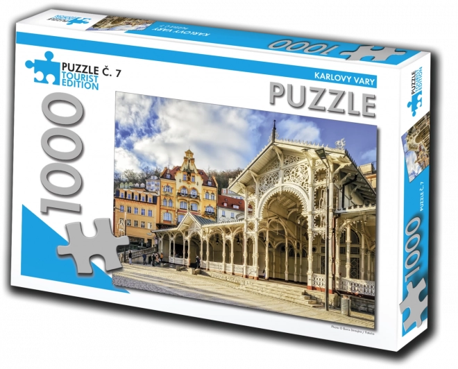Puzzle Karlovy Vary 1000 dílků Turistická Edice
