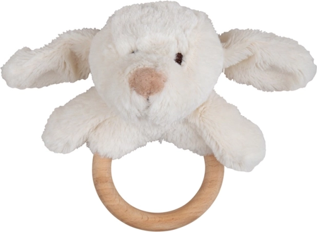 Bigjigs Baby dotykový kroužek se štěňátkem