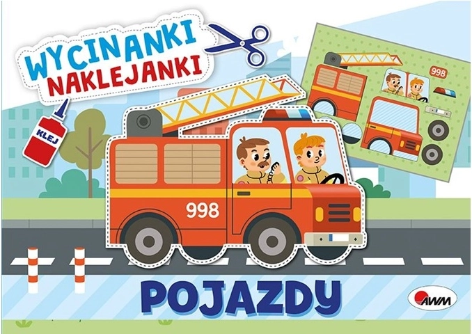 Vystřihovánky a samolepky Vozidla