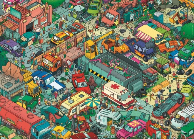 Heye puzzle Vrakoviště 1000 dílků