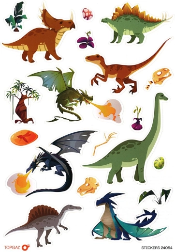 Samolepky Dino Topgal