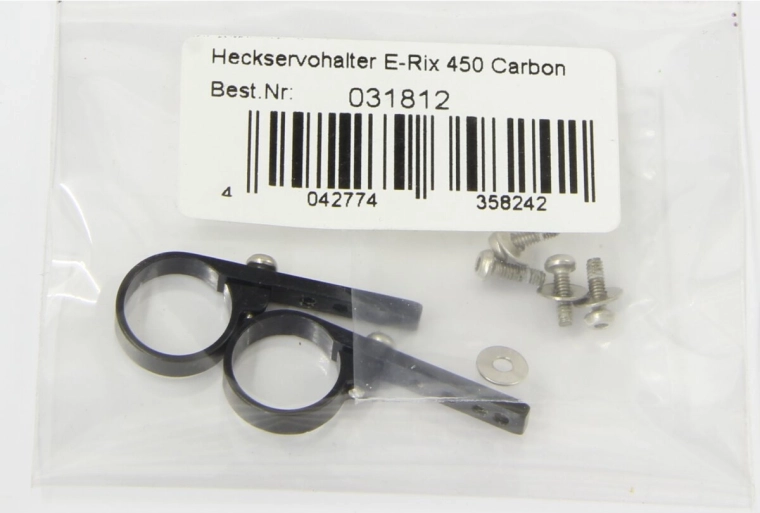 Zadní držák serva pro E-Rix 450 Carbon JAMARA