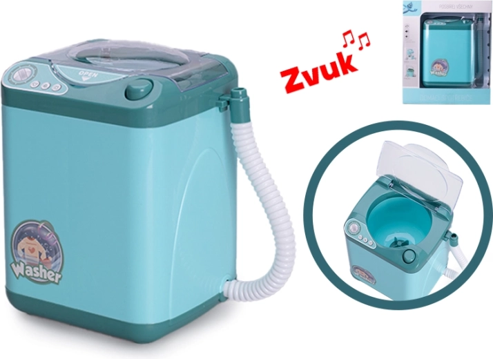 Dětská pračka se zvuky a světly, 14 × 10,5 cm