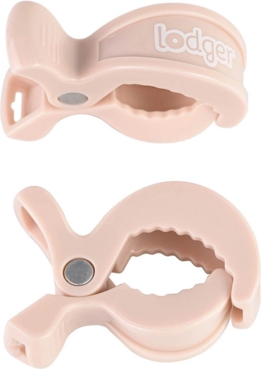 Lodger klipy na zavinovačku Swaddle Clip blush - 2 ks