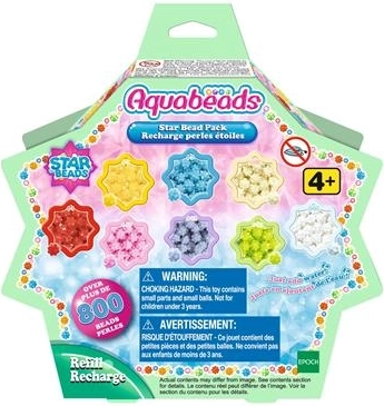 Aquabeads doplňovací sada hvězdičkových korálků