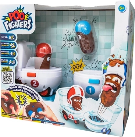 Poo Fighters – souboj záchodů na dálkové ovládání