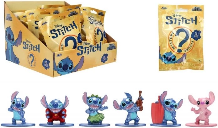 Stitch nano figurka v sáčku – sběratelská miniatura (6 druhů)