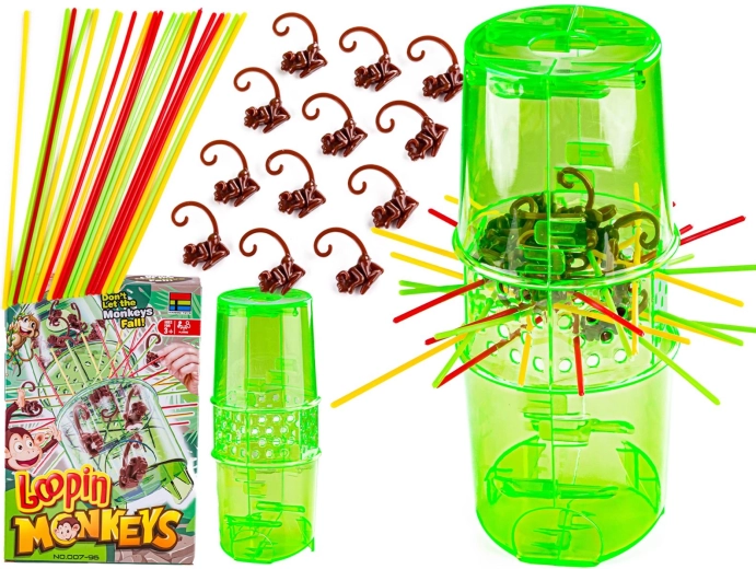 Loopin Monkeys spadající opičky – zručnostní hra