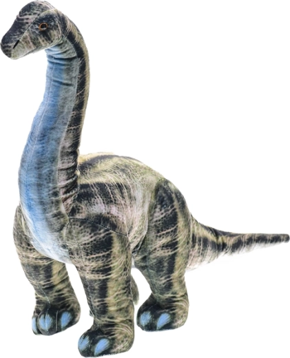 Plyšový brontosaurus 55 cm – stojící dinosaurus pro děti od narození