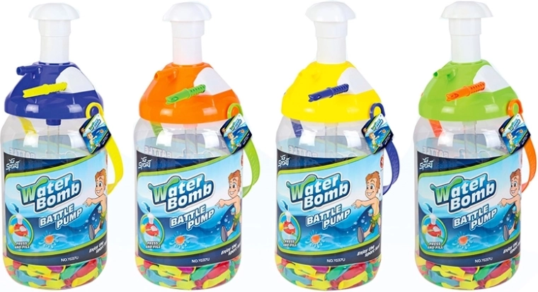 Vodní bomby s pumpičkou 500 ks