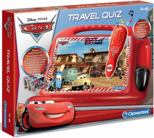 Cestovní elektronický kvíz Auta